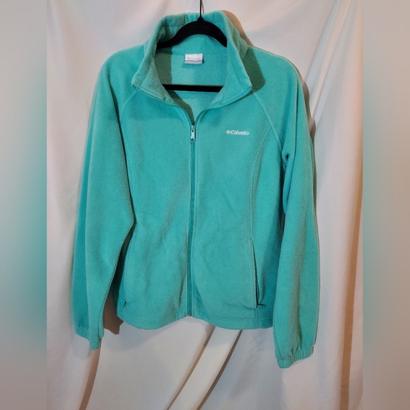 Columbia Jackets & Blazers - Columbia Cozy Teal Fleece Jacket